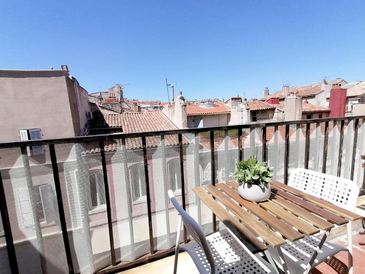 Studio Vieux-Port Avec Terrasse Marselha Exterior foto